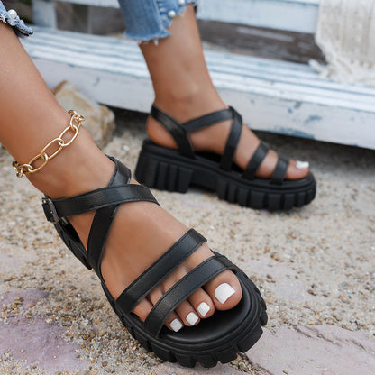 Floriane | Women’s Orthopedic Gladiator Platform Sandals