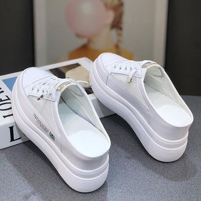 OrthoCare Thick Platform Casual Lace-Up Sneakers