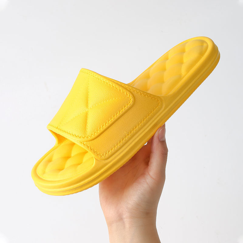 OrthoCare Checkered Summer Slippers - Unique Comfort