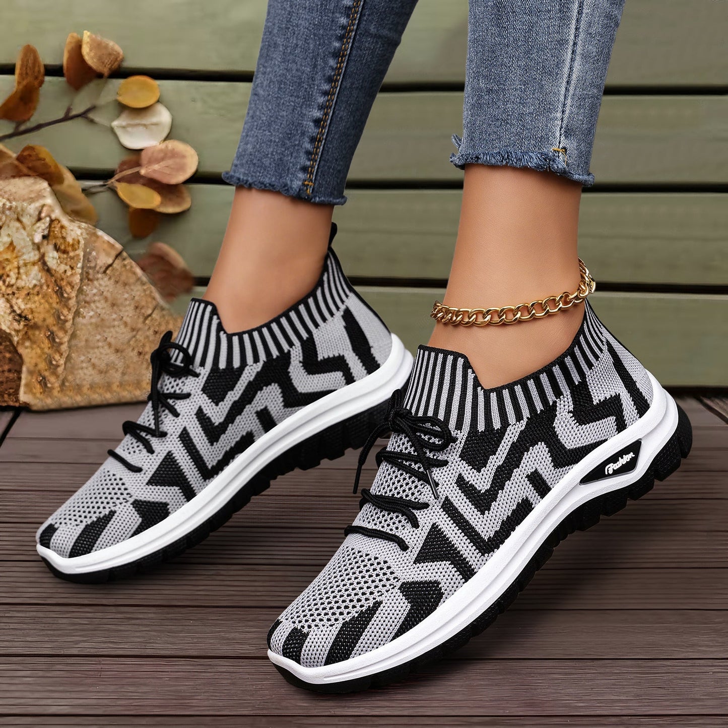 Daelina | Women’s Orthopedic Breathable Knit Running Sneakers