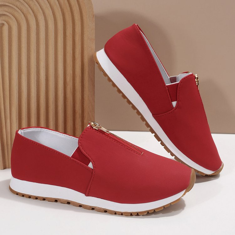 OrthoCare Zip Loafers - Non Slip Comfort Shoes