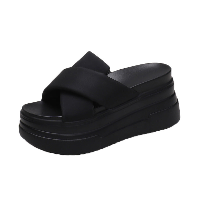 Vallora | Women’s Orthopedic Platform Comfort Slide Sandals