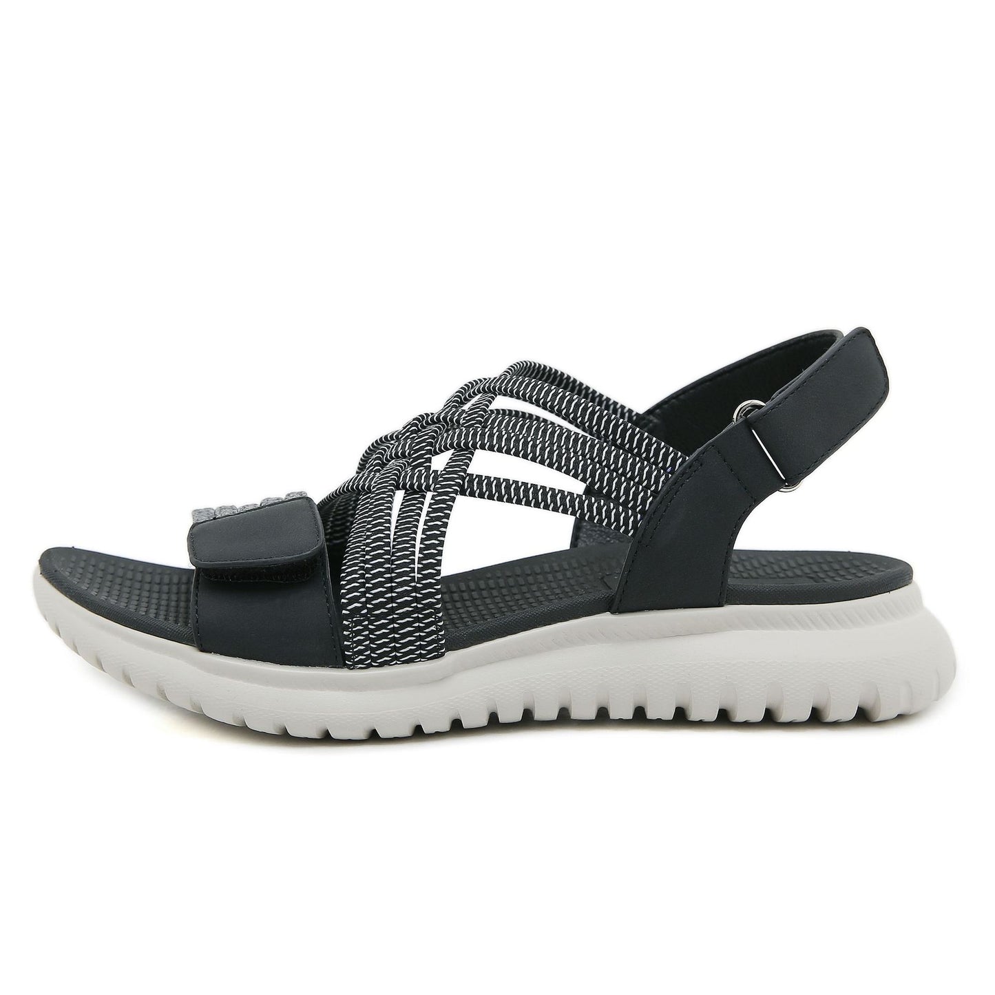 OrthoCare | Elastic Strap Comfort Platform Sandals