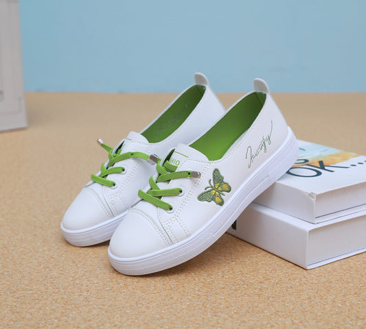 Ginevieve | Women’s Orthopedic Embroidered Casual Sneakers