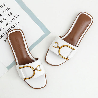Udelia | Women’s Orthopedic Horsebit Mule Loafer Sandals