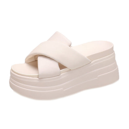 Vallora | Women’s Orthopedic Platform Comfort Slide Sandals