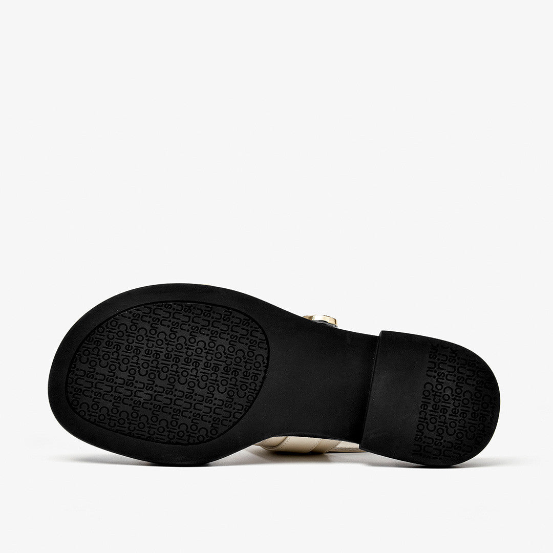 Yohana | Women’s Orthopedic Double Buckle Comfort Slide Sandals
