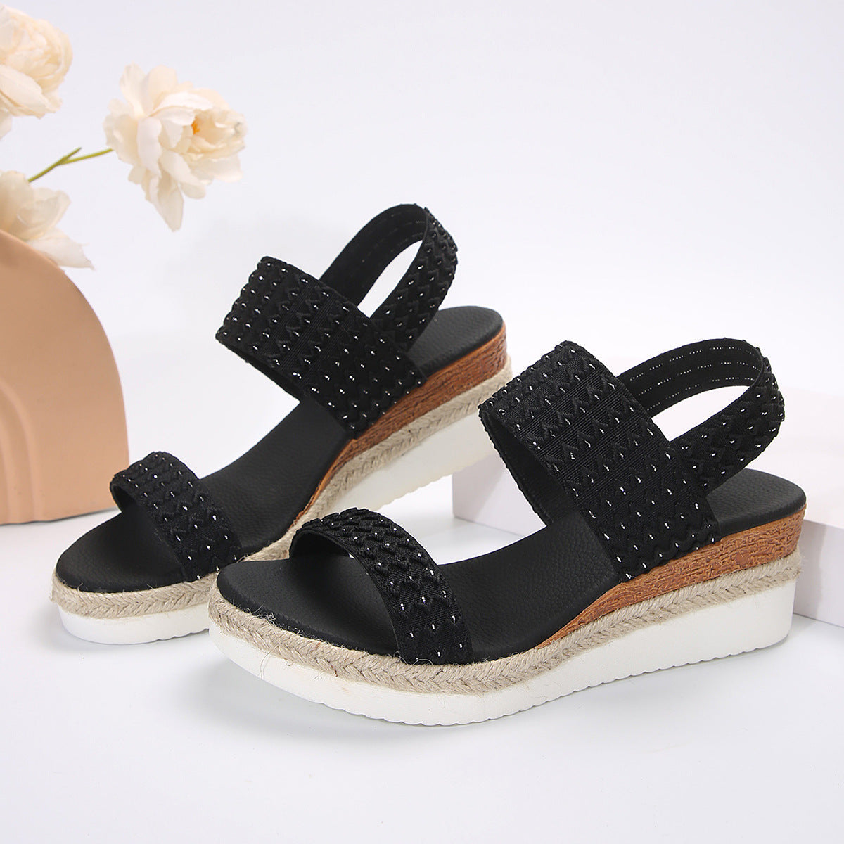 OrthoCare Unique Wedge Heel Sandals  -