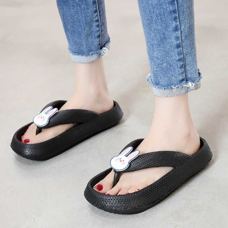 OrthoCare Women’s Cartoon Flip Flops – Lightweight Comfortable Summer Slippers