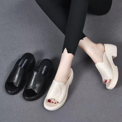 OrthoCare Unique Wedge Heel Sandals  -
