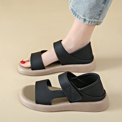 Dynara | Women’s Orthopedic Double Strap Platform Sandals