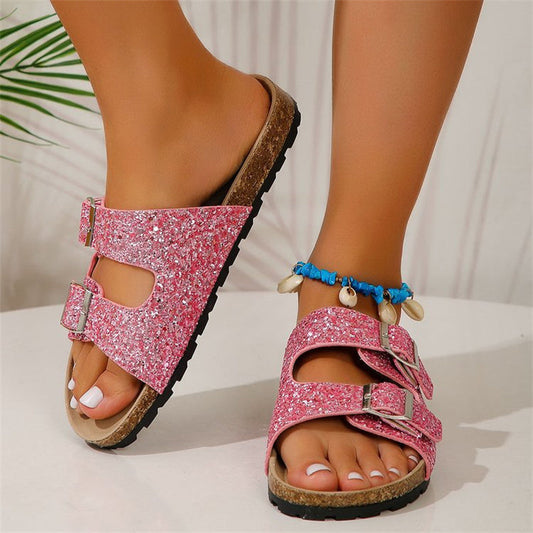 OrthoCare Double Buckle Sandals - Summer Shine And Comfort