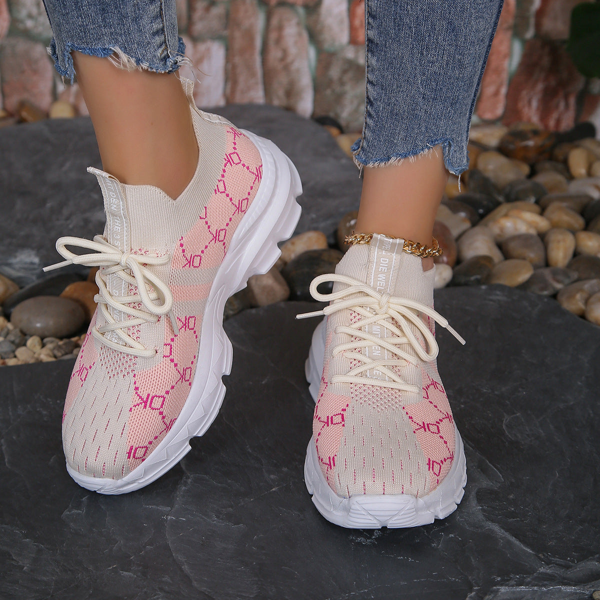 OrthoCare Breathable Canvas Sneakers - Unique And Lightweight Style