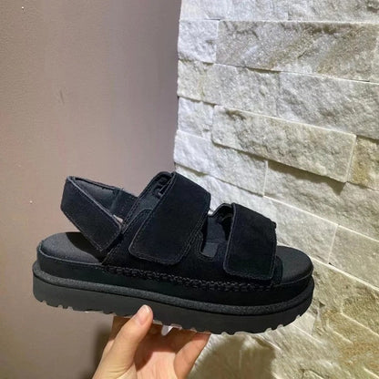 Lysara | Women’s Orthopedic Double Strap Platform Sandals