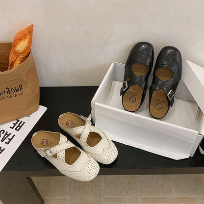 Aislin | Women’s Orthopedic Woven Slip-On Flat Sandals
