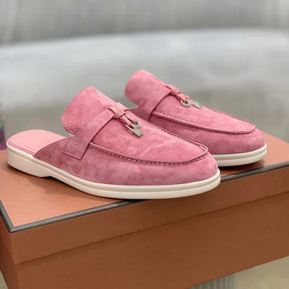 Alaric | Women’s Orthopedic Suede Mule Loafers