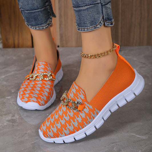 OrthoCare Houndstooth Shoes: Unique Elegance And Comfort