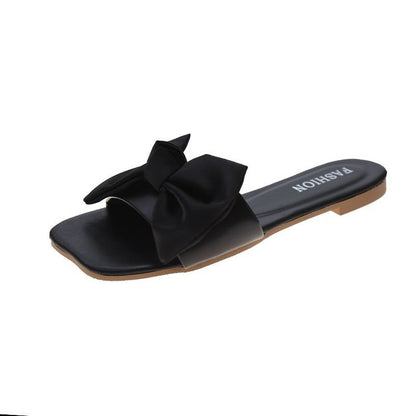 Jirelle | Women’s Orthopedic Oversized Bow Slide Sandals