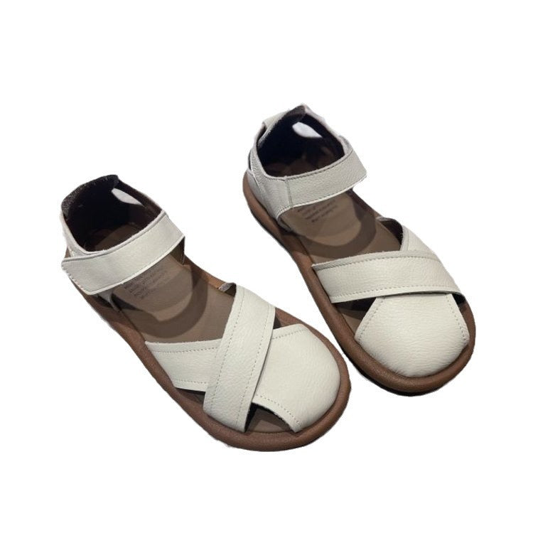 OrthoCare Breathable Roman Sandals With A Closed Heel