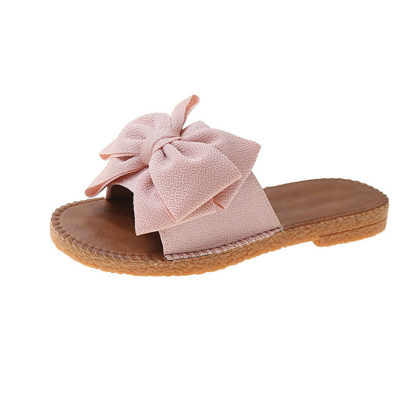 Mirabelle | Women’s Orthopedic Oversized Bow Slide Sandals