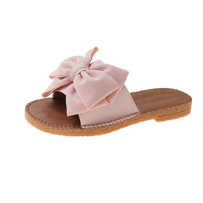 Mirabelle | Women’s Orthopedic Oversized Bow Slide Sandals