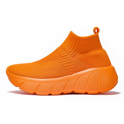 Orthopedic Slip-On Sneakers – Breathable Knit Casual Walking Shoes
