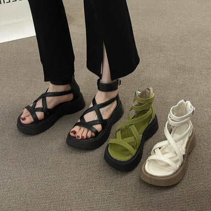 Venetia | Women’s Orthopedic Gladiator Platform Sandals