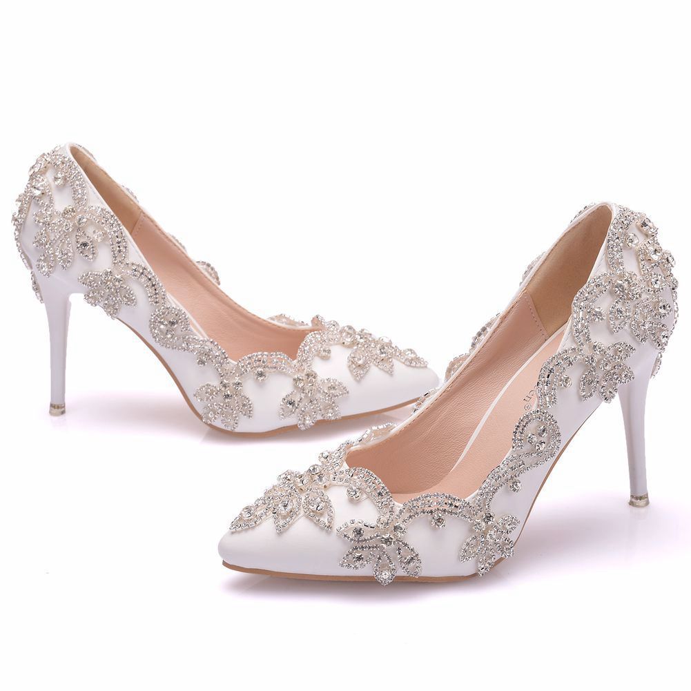 OrthoCare Rhinestone High Heel Shoes