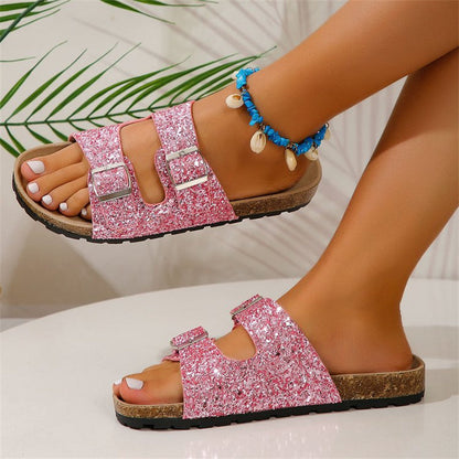 OrthoCare Double Buckle Sandals - Summer Shine And Comfort