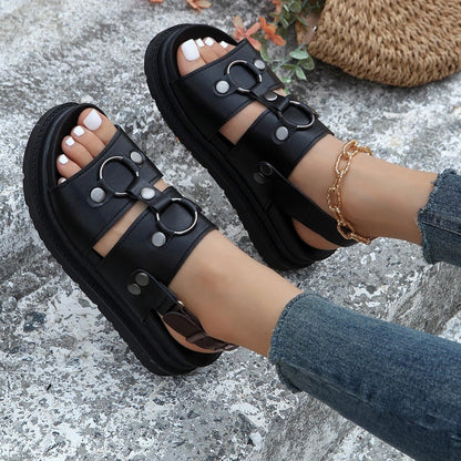 OrthoCare Double-Buckle Comfort Sandals
