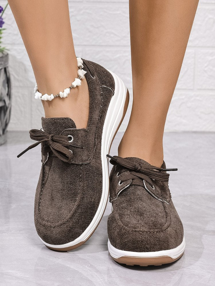 OrthoCare Plus Size Canvas Shoes - Breathable Comfort