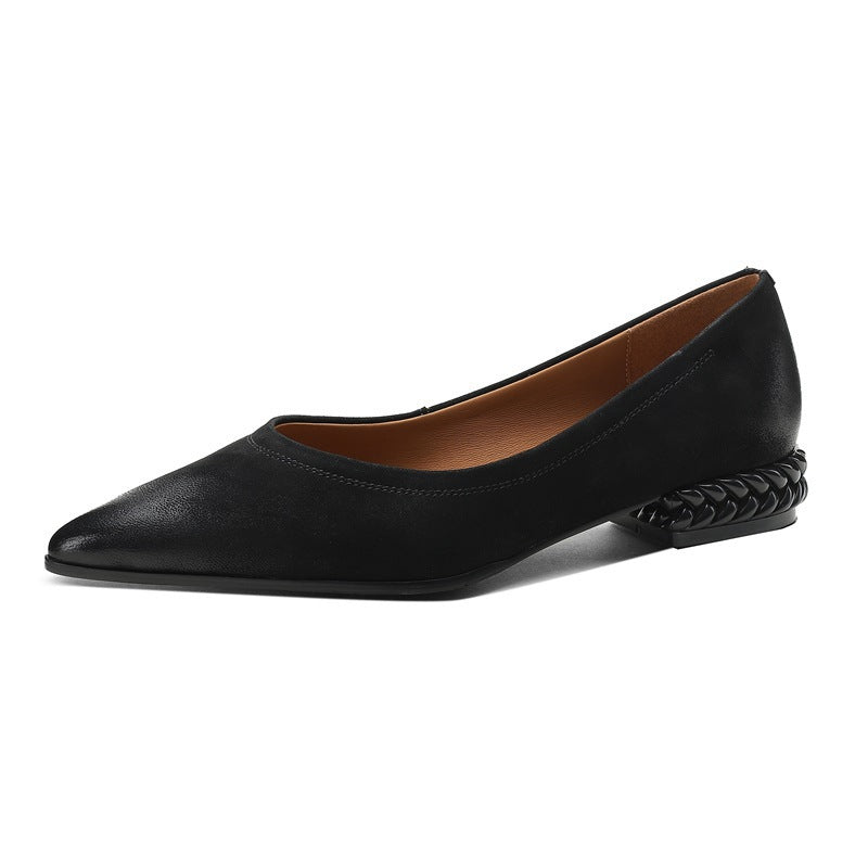 OrthoCare Pointed Toe Low-Cut Shoes - Comfort