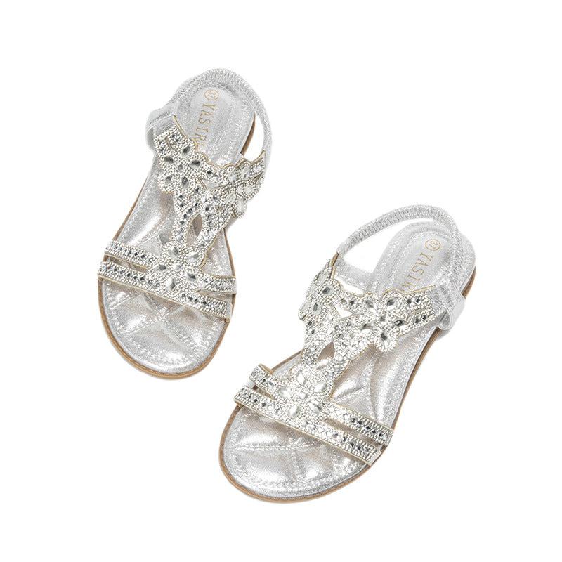 Nayeli | Women’s Orthopedic Rhinestone Gladiator Comfort Sandals