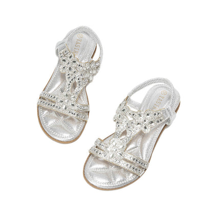 Nayeli | Women’s Orthopedic Rhinestone Gladiator Comfort Sandals