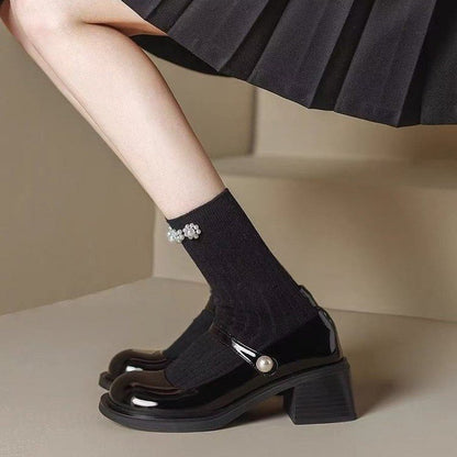 OrthoCare Mary Jane Leather Shoes - Vintage Comfort