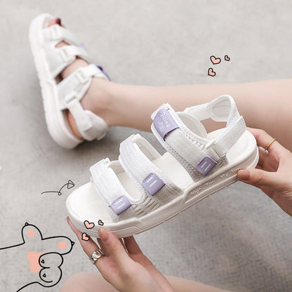 Yvonna | Women’s Orthopedic Triple Strap Platform Sport Sandals