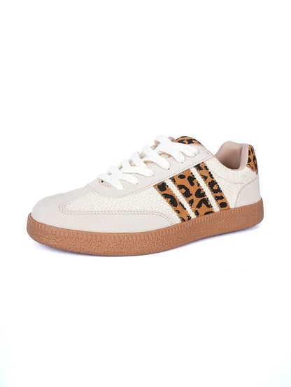 OrthoCare Colorful Retro Lace-Up Ballet Flats - Unique And Trendy