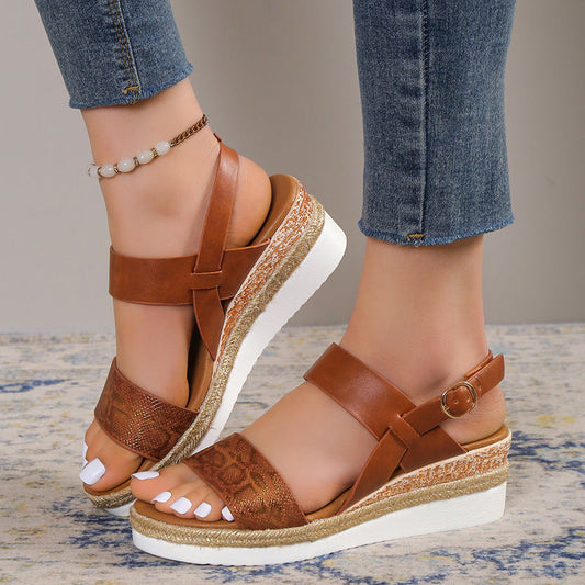 Tahlia | Women’s Orthopedic Espadrille Wedge Comfort Sandals