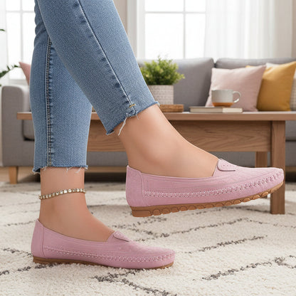 OrthoCare Comfort Stitch Slip-On Loafers – Lightweight Everyday Walking Shoes