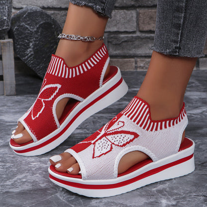 OrthoCare Double Buckle Platform Comfort Slide Sandals