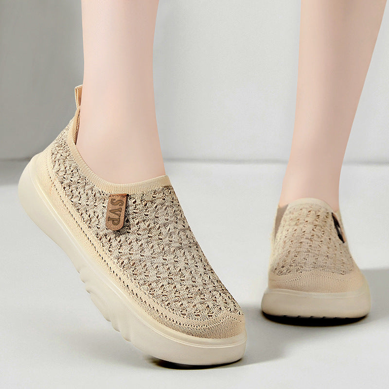 OrthoCare | Breathable Woven Slip-On Comfort Sneakers