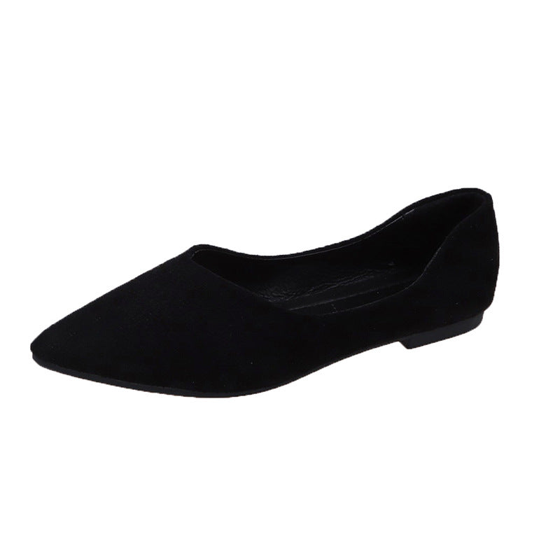 OrthoCare Pointed Low Toe Shoes In Plus Sizes