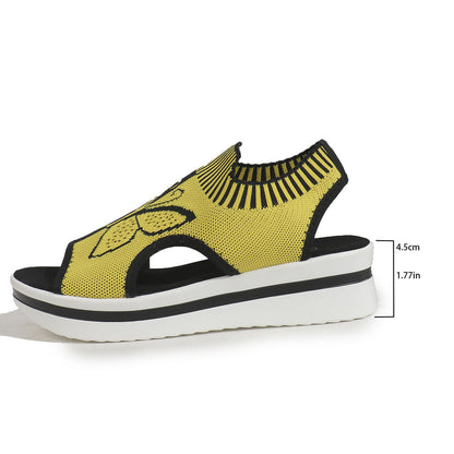 OrthoCare Double Buckle Platform Comfort Slide Sandals