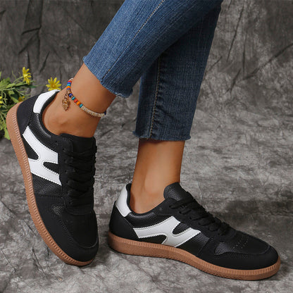 OrthoCare Unique Colorblock Flat Shoes  -