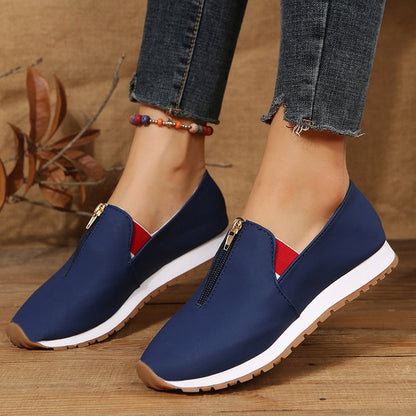 OrthoCare Zip Loafers - Non Slip Comfort Shoes