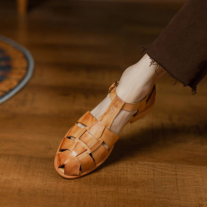 OrthoCare Roman Sandals - Low Heel Comfort