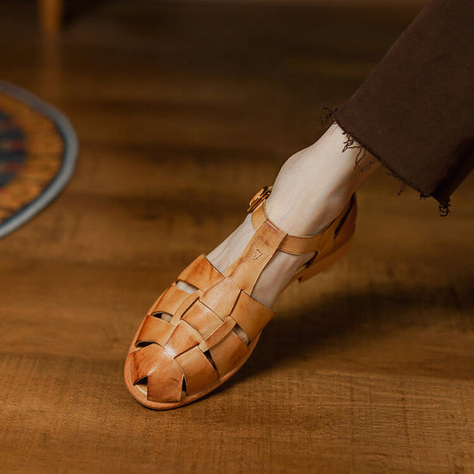 OrthoCare Roman Sandals - Low Heel Comfort