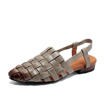 OrthoCare Woven Slingback Sandals