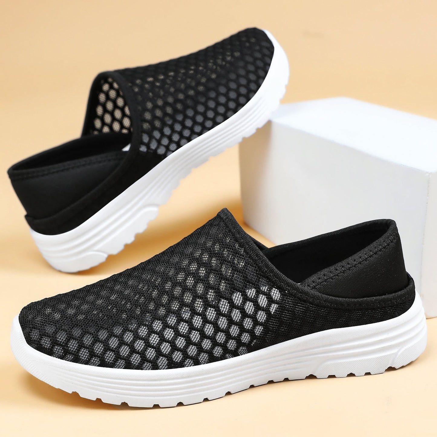 OrthoCare | Breathable Mesh Slip-On Sneakers