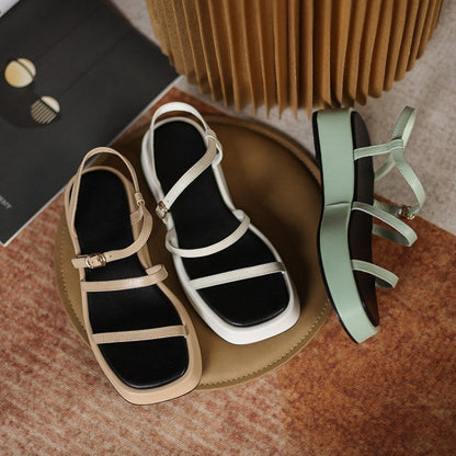 Zaylee | Women’s Orthopedic Multi-Strap Platform Comfort Sandals
